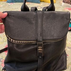 Brand new black backpack